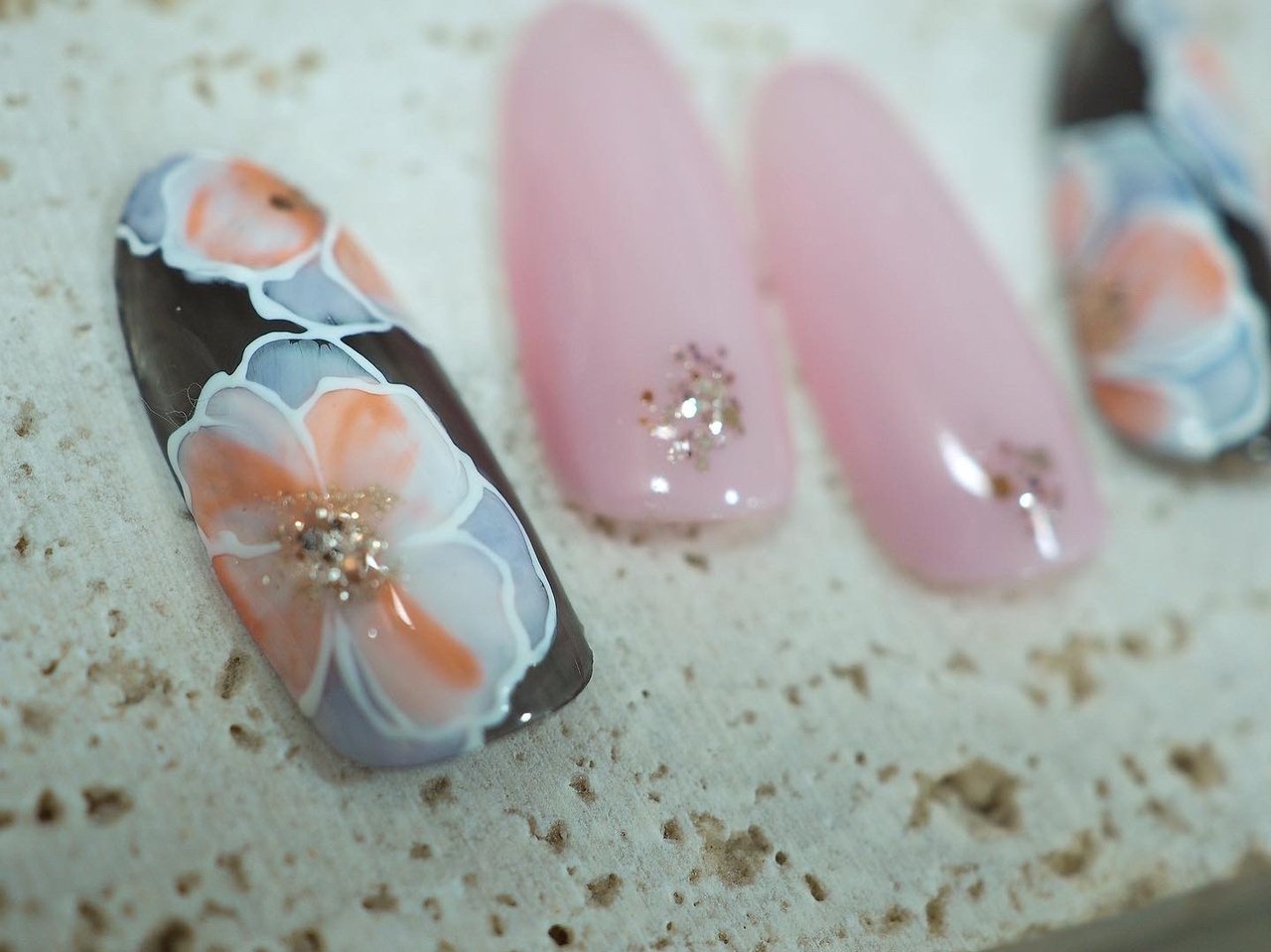 春 夏 秋 オールシーズン ハンド Nail Salon Foxyのネイルデザイン No ネイルブック