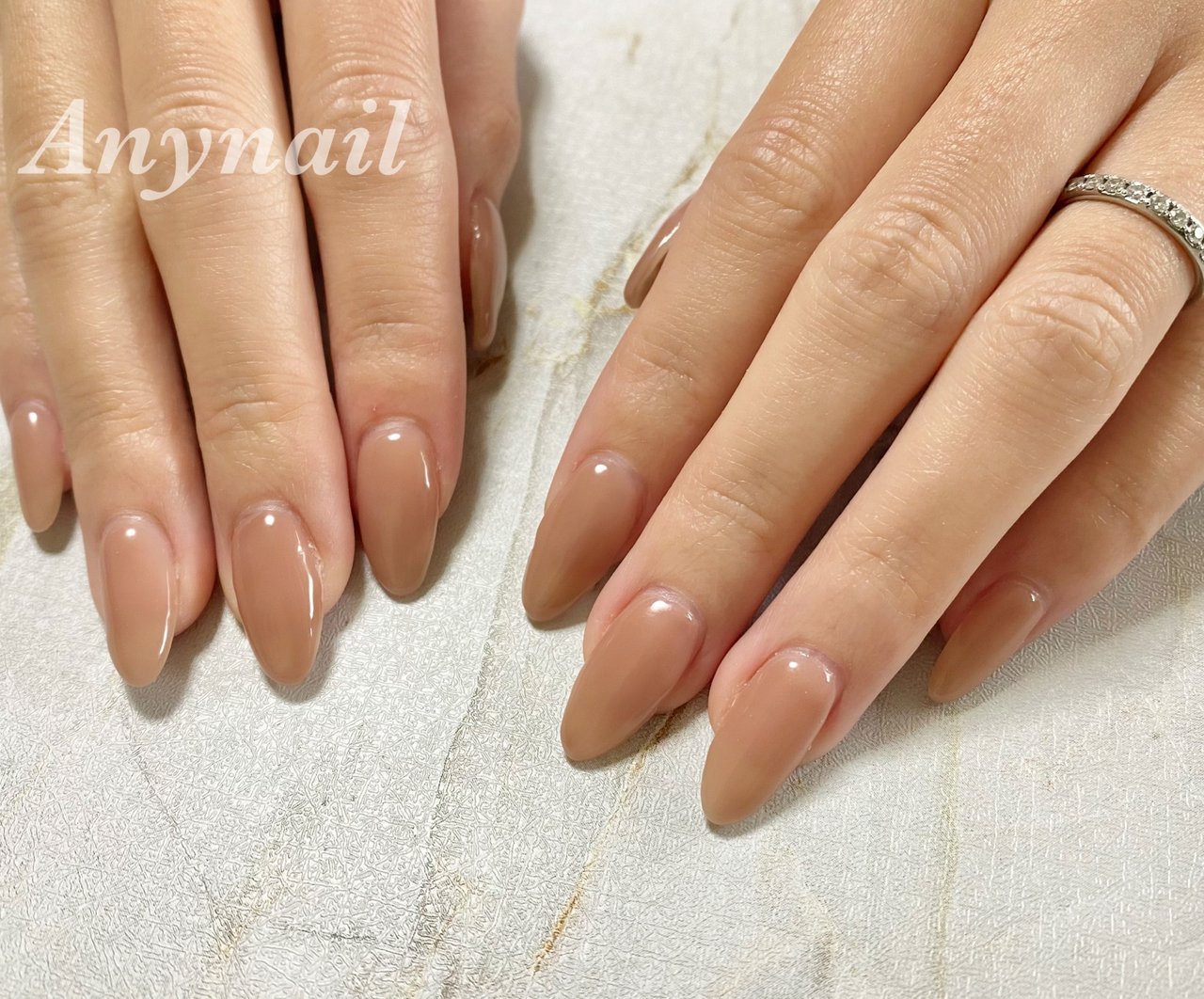 秋 冬 オールシーズン ハンド ワンカラー Any Nail Kitaayaseのネイルデザイン No ネイルブック