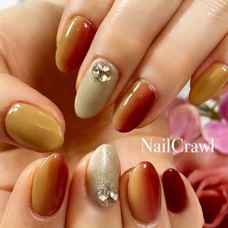紅葉のネイルデザイン ネイルブック