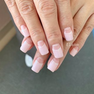 ピンクフレンチのネイルデザイン ネイルブック