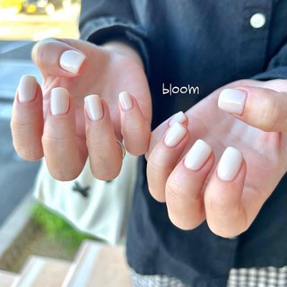 アイボリーネイルのネイルデザイン ネイルブック