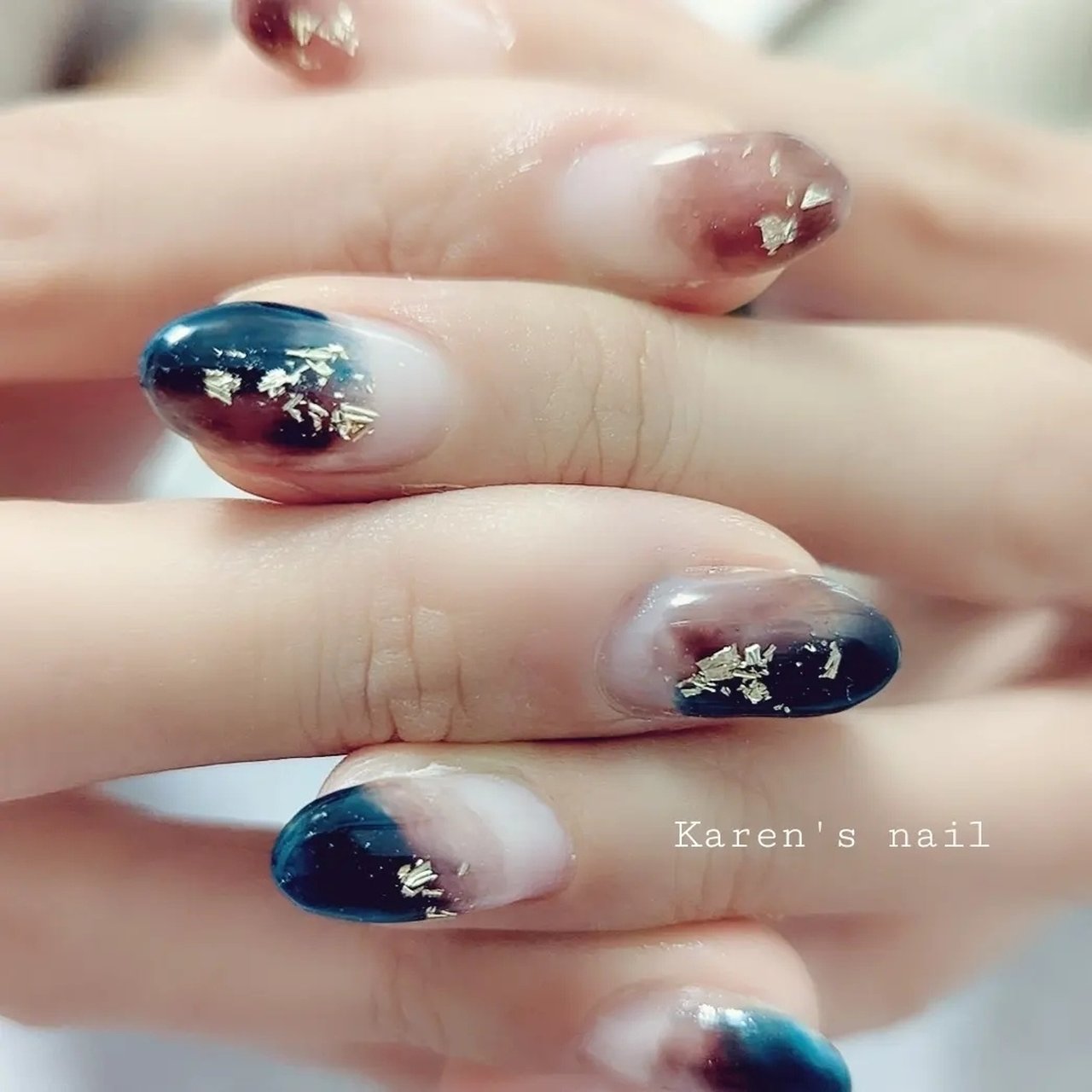 秋/冬/パーティー/女子会/ハンド - karen's nail rierinのネイル