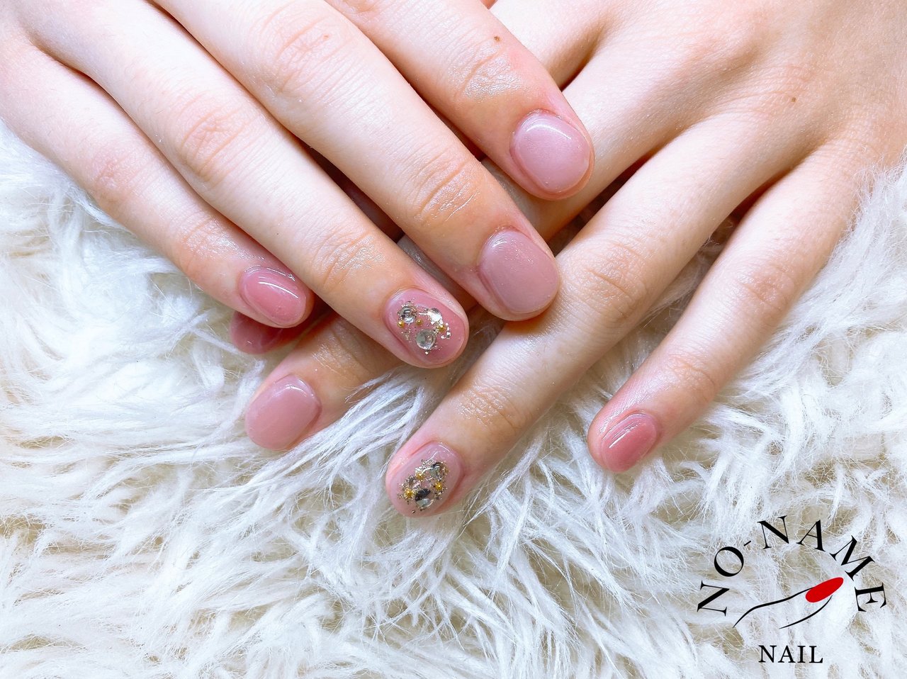 オールシーズン ハンド シンプル ピンク ジェルネイル Sonomiのネイルデザイン No ネイルブック