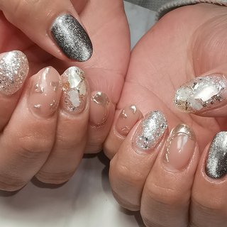 クリスマス ショートのネイルデザイン ネイルブック