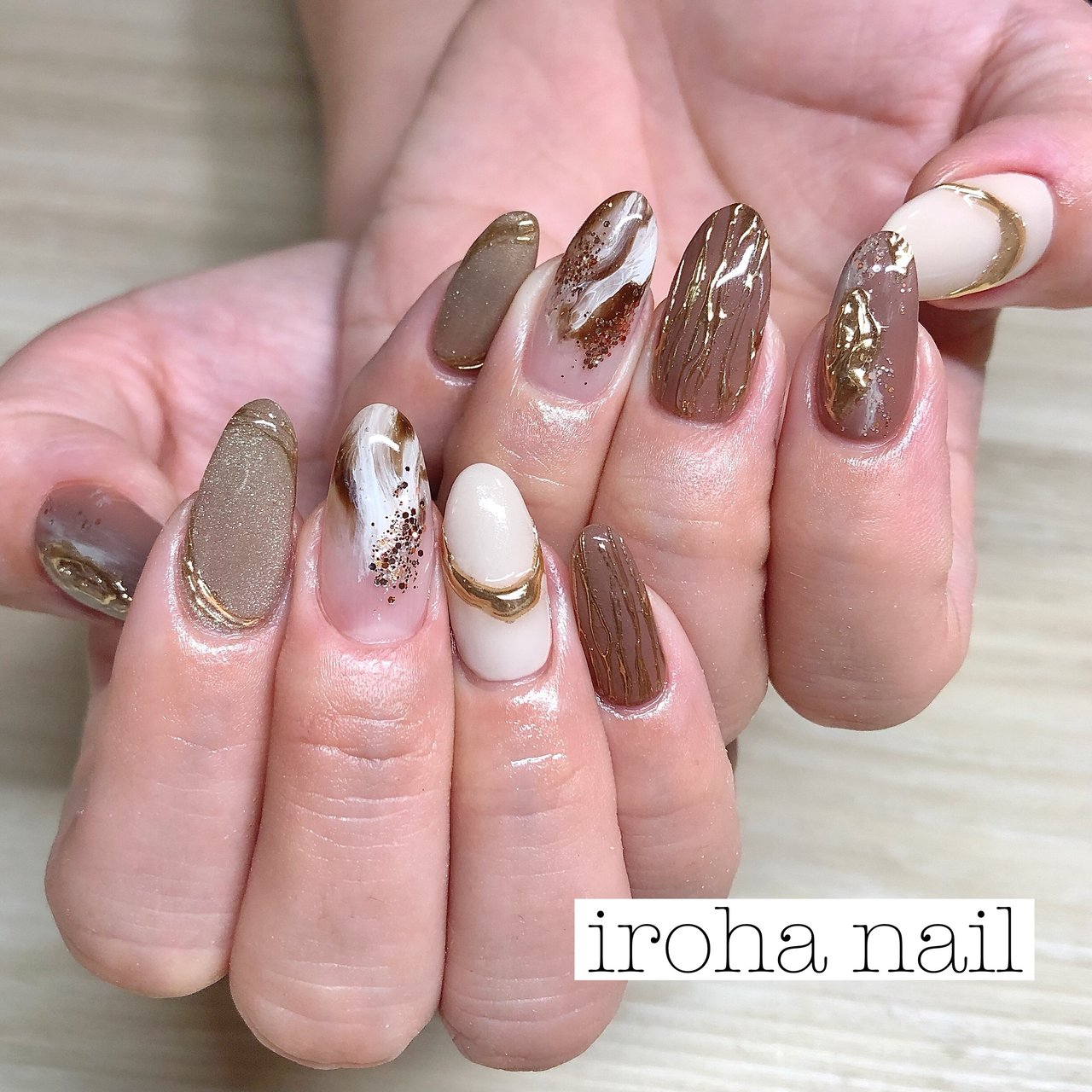 秋/冬/オールシーズン/ハンド/ニュアンス - iroha_nail.neのネイル 