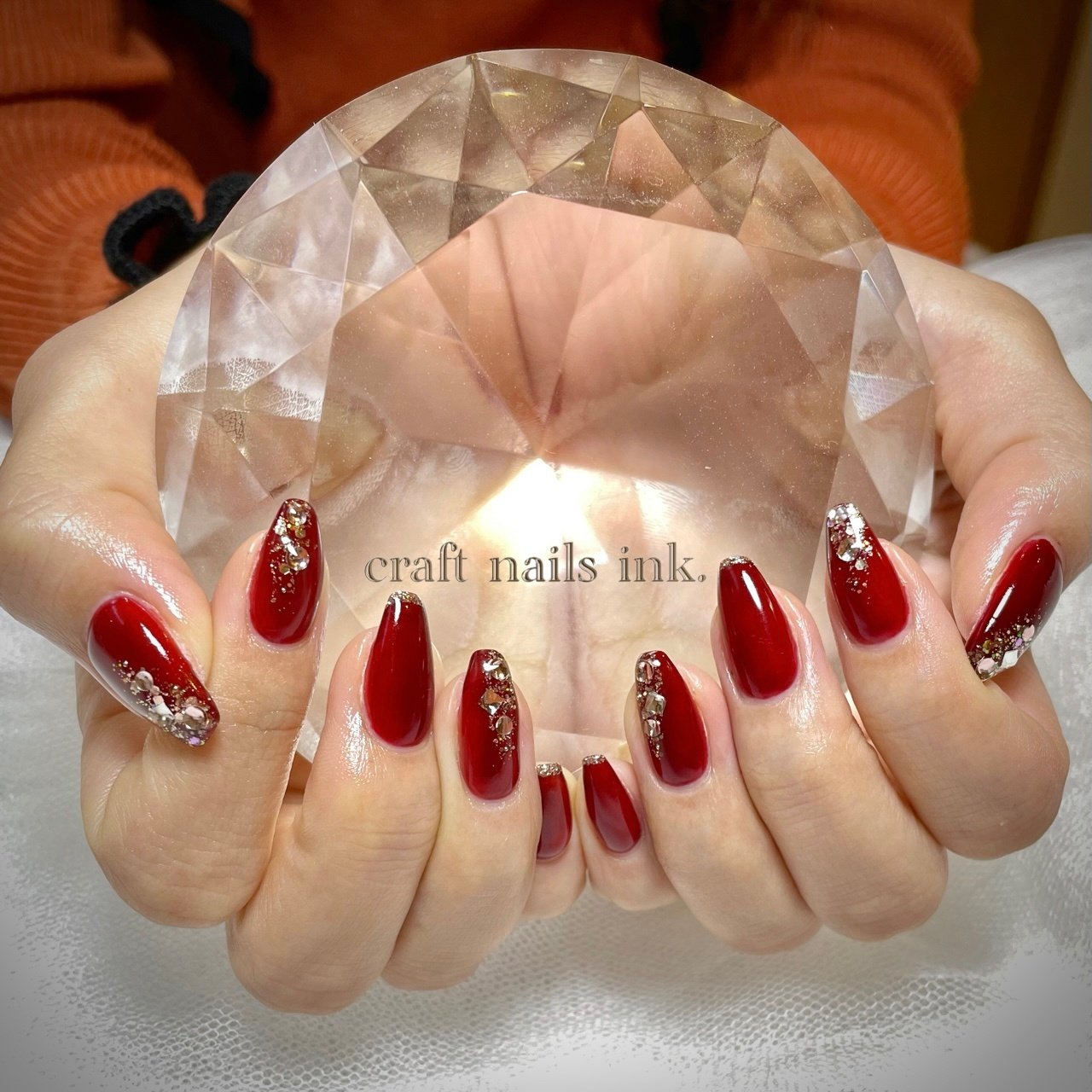 春 秋 冬 成人式 ハンド Craftnails Ink Maaya のネイルデザイン No ネイルブック