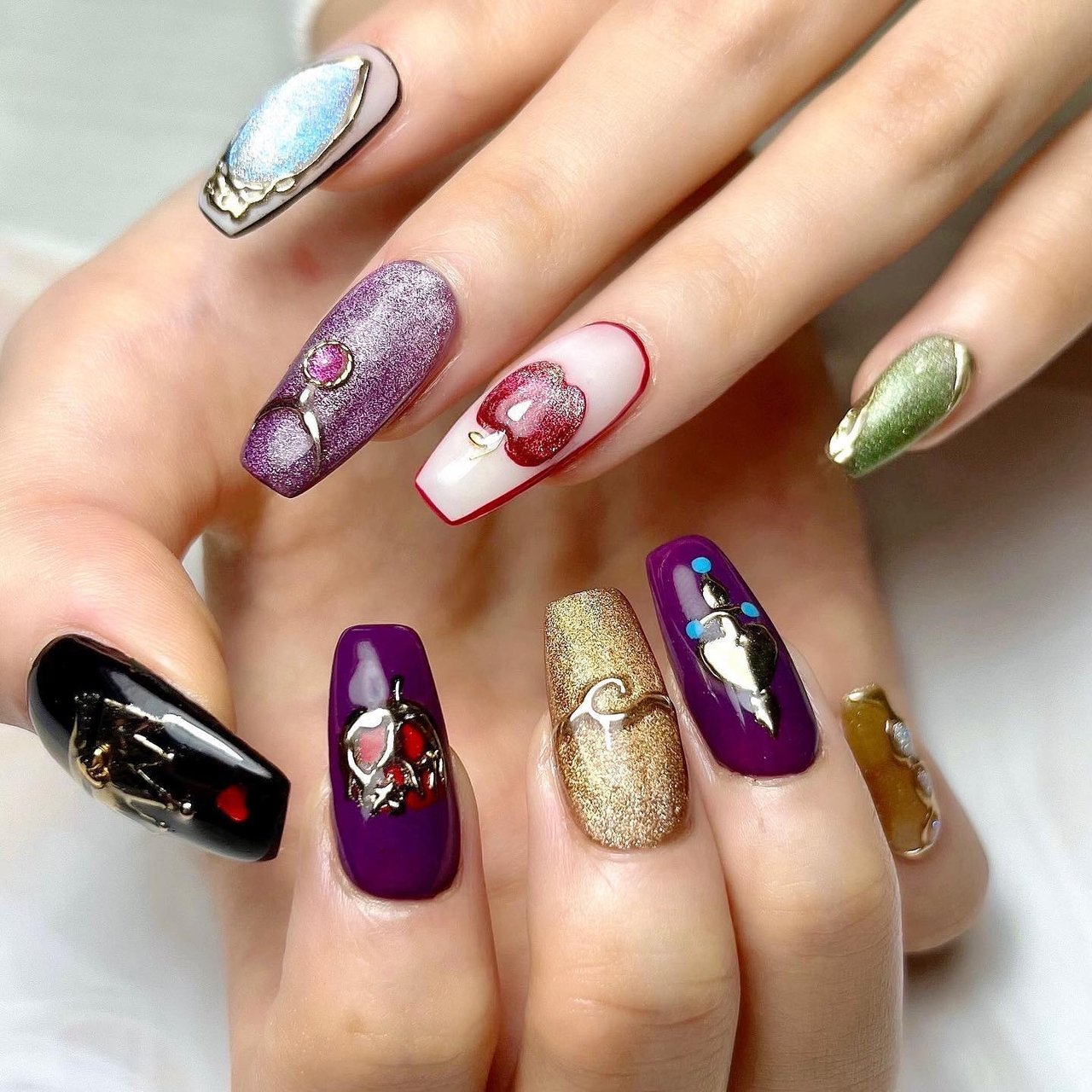 冬/オールシーズン/パーティー/女子会/ハンド - Private Nail Salon