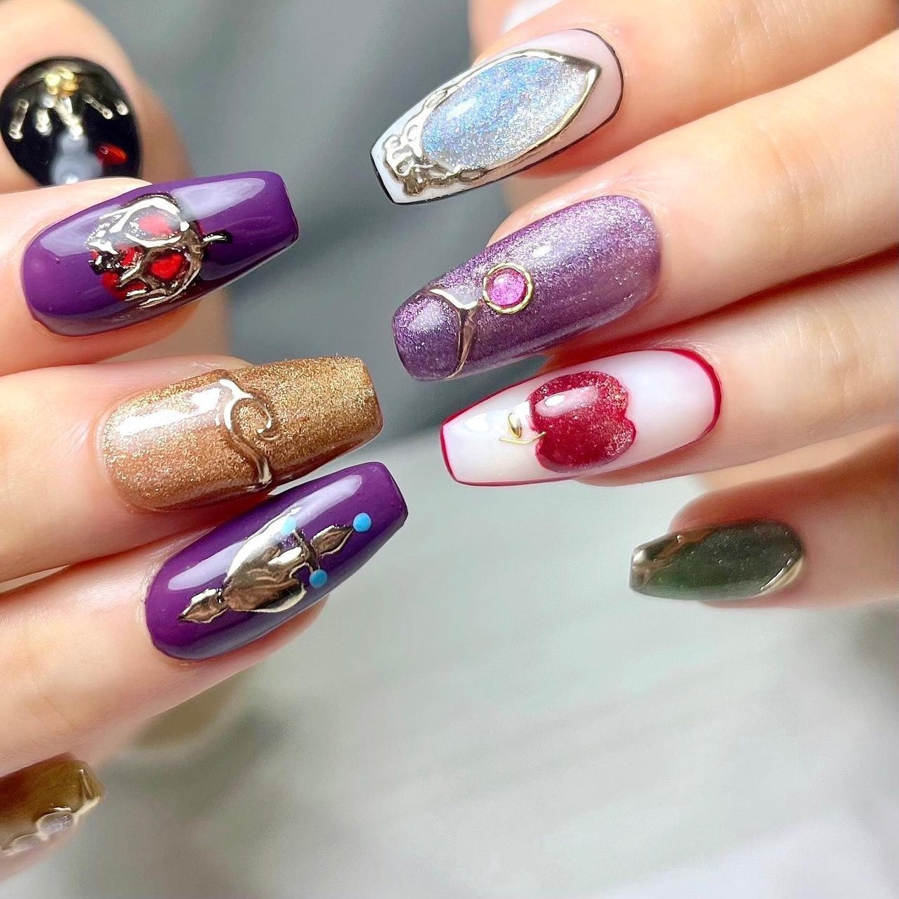 冬/オールシーズン/パーティー/女子会/ハンド - Private Nail Salon