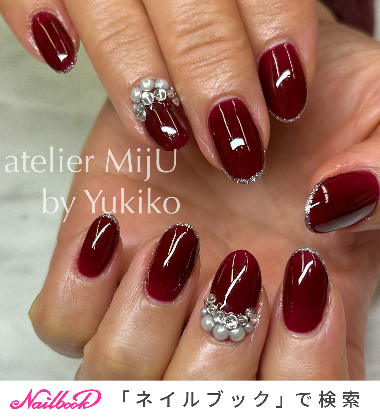 nail atelier MijU☆新井有季子のネイルデザイン[No.7707613]｜ネイルブック