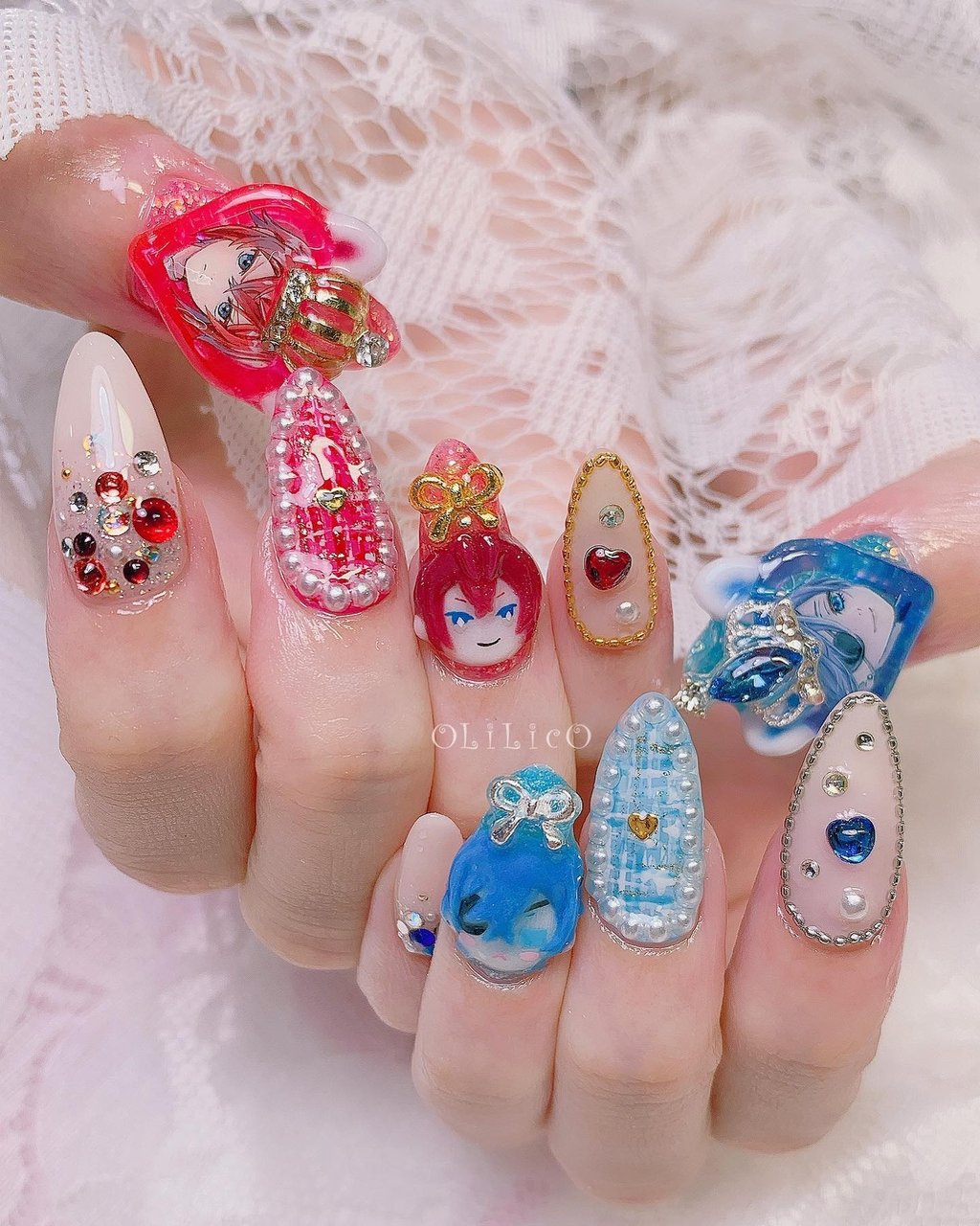 痛ネイル/ツイード - OLiLicO（オリリコ）のネイルデザイン[No.7717359