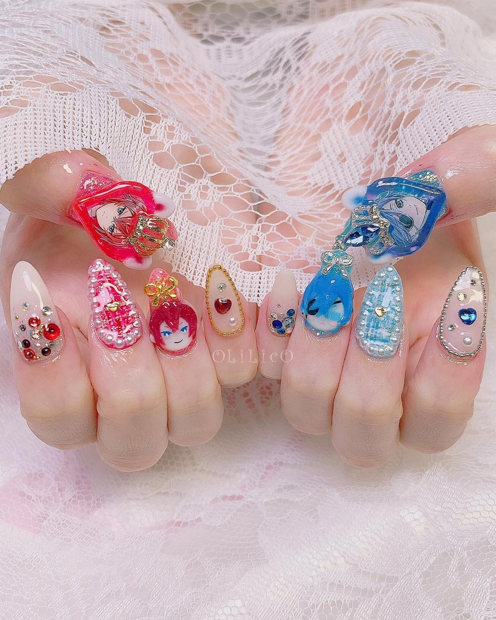 痛ネイル/ツイード - OLiLicO（オリリコ）のネイルデザイン[No.7717359  