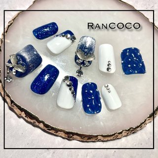 人気順｜ワンホン/ネイビー/ワンホンネイルのネイルデザイン｜ネイルブック