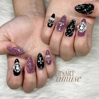 2026年】新着順｜#紫nailのネイルデザイン｜ネイルブック
