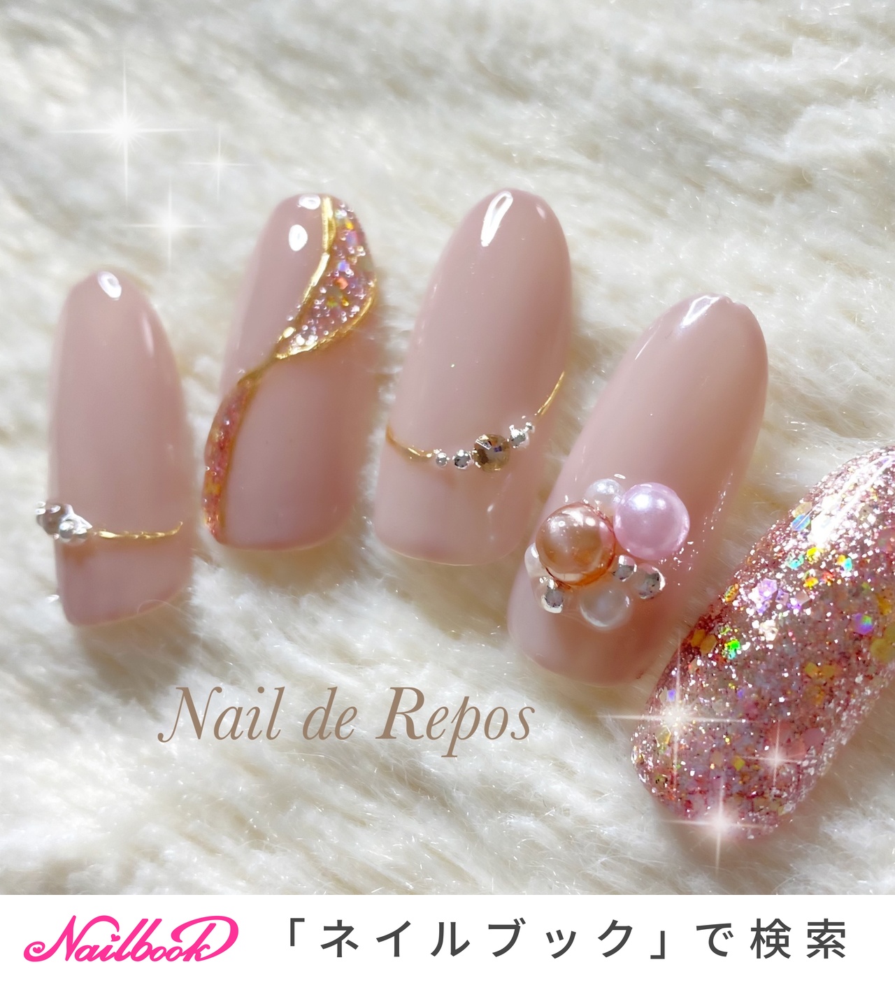 Nail de Repos〜ルポ〜のネイルデザイン[No.7725763]｜ネイルブック