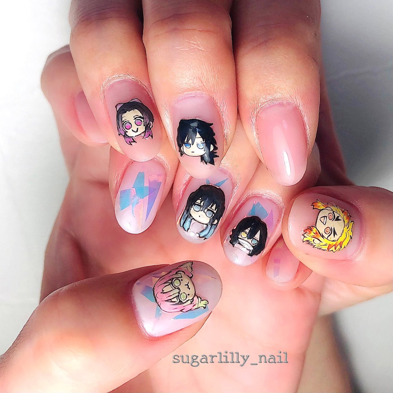 iPhoneケース　痛ネイル　ネイルアート　2枚 iPhoneケース痛ネイルネイルアート2枚