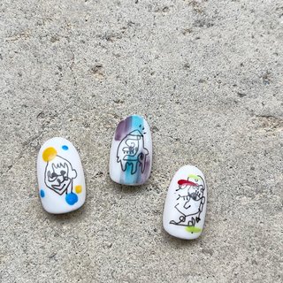 ピカソネイルのネイルデザイン ネイルブック