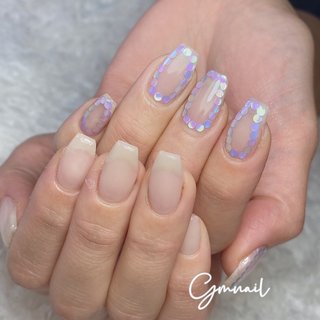 人気順｜冬/#囲みホログラムネイルのネイルデザイン｜ネイルブック 