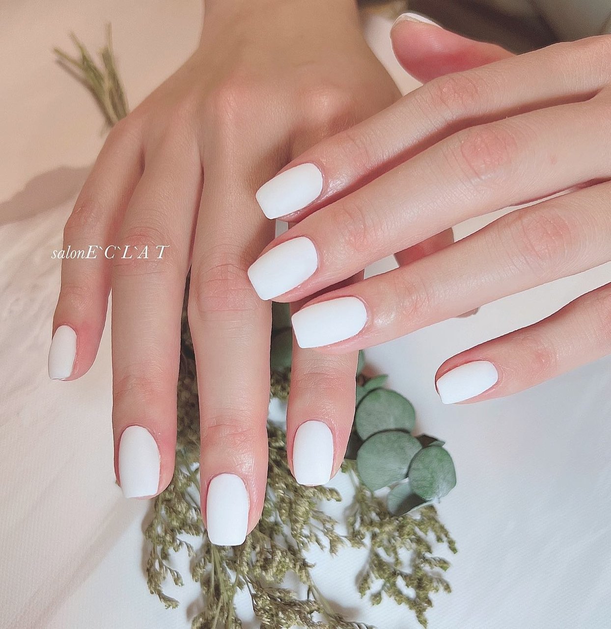 オールシーズン 女子会 ハンド ワンカラー マット Mikaのネイルデザイン No ネイルブック