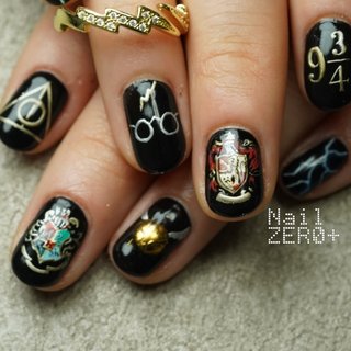人気順｜ラウンド/#ハリーポッターのネイルデザイン｜ネイルブック