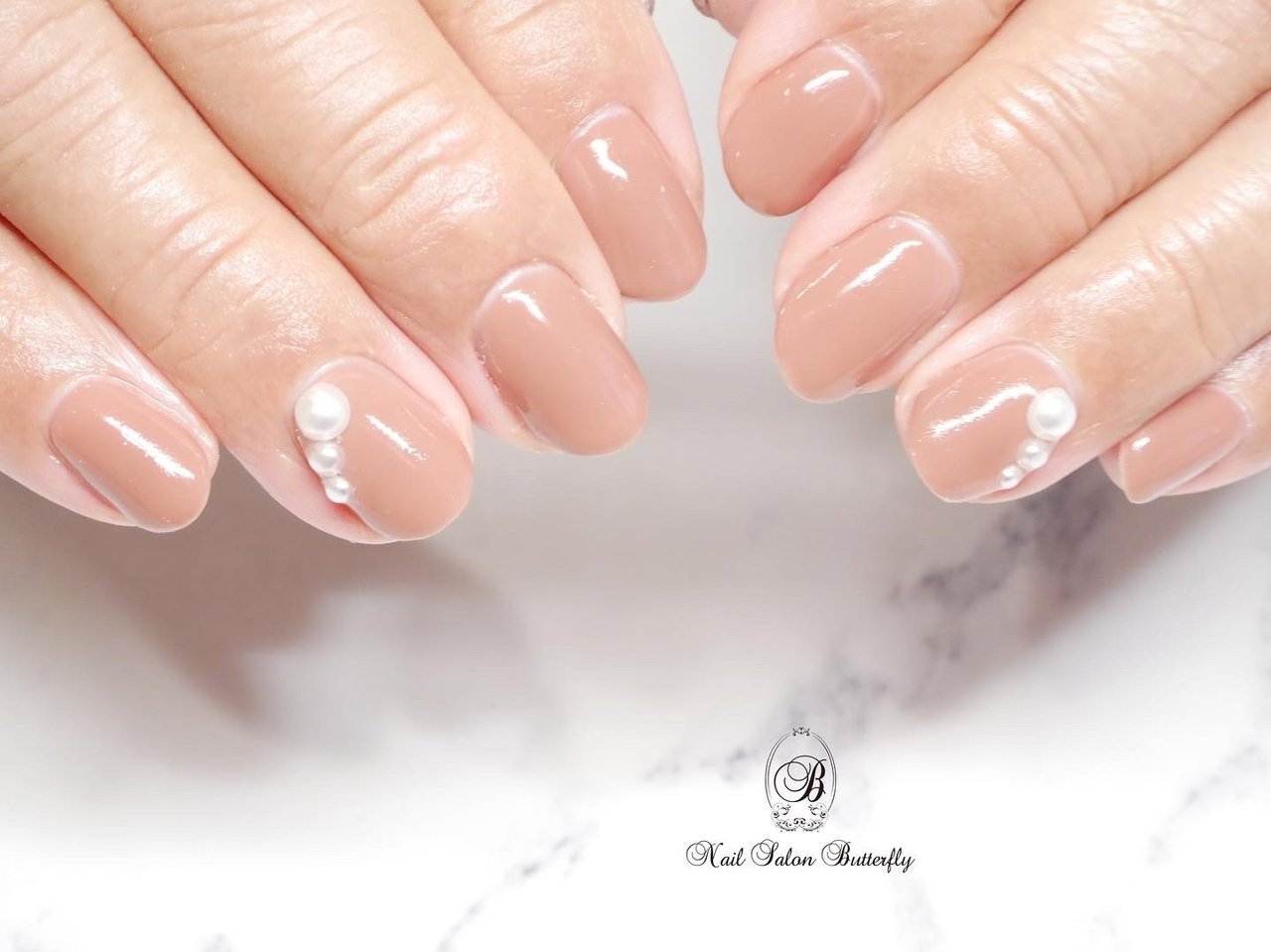 冬 オールシーズン 入学式 オフィス ハンド Nobuko Moritaのネイルデザイン No ネイルブック