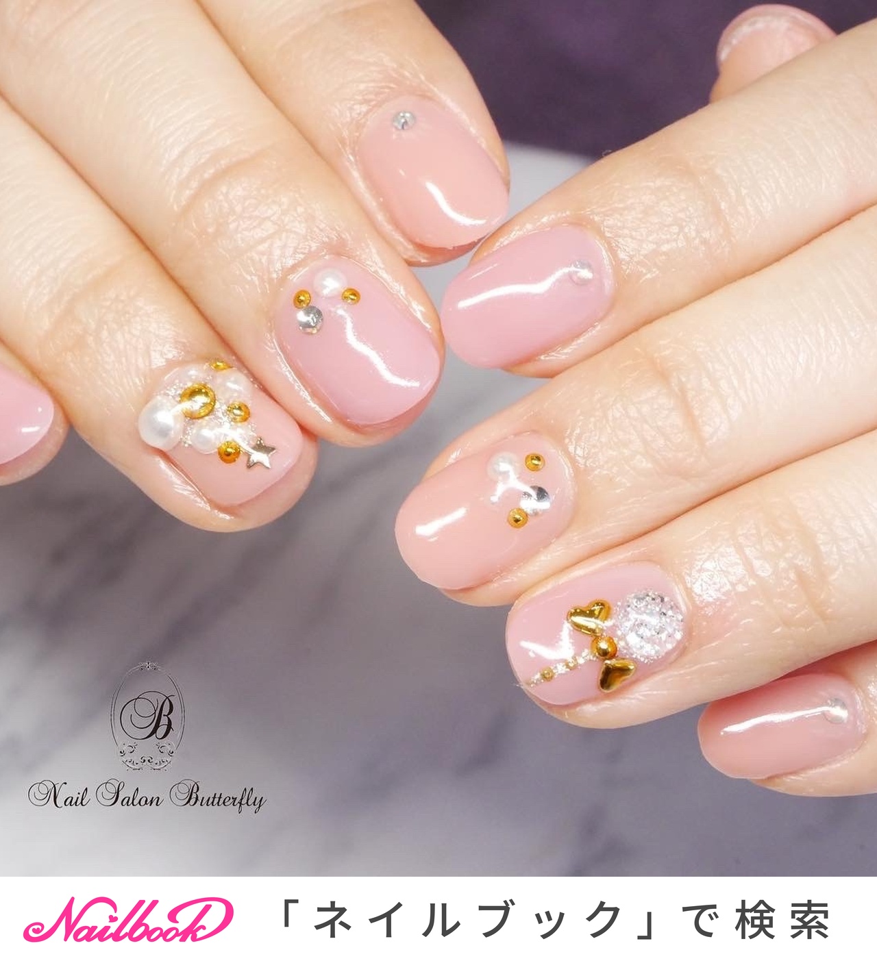 冬/クリスマス/デート/女子会/ハンド - Nobuko Moritaのネイルデザイン[No.7741610]｜ネイルブック