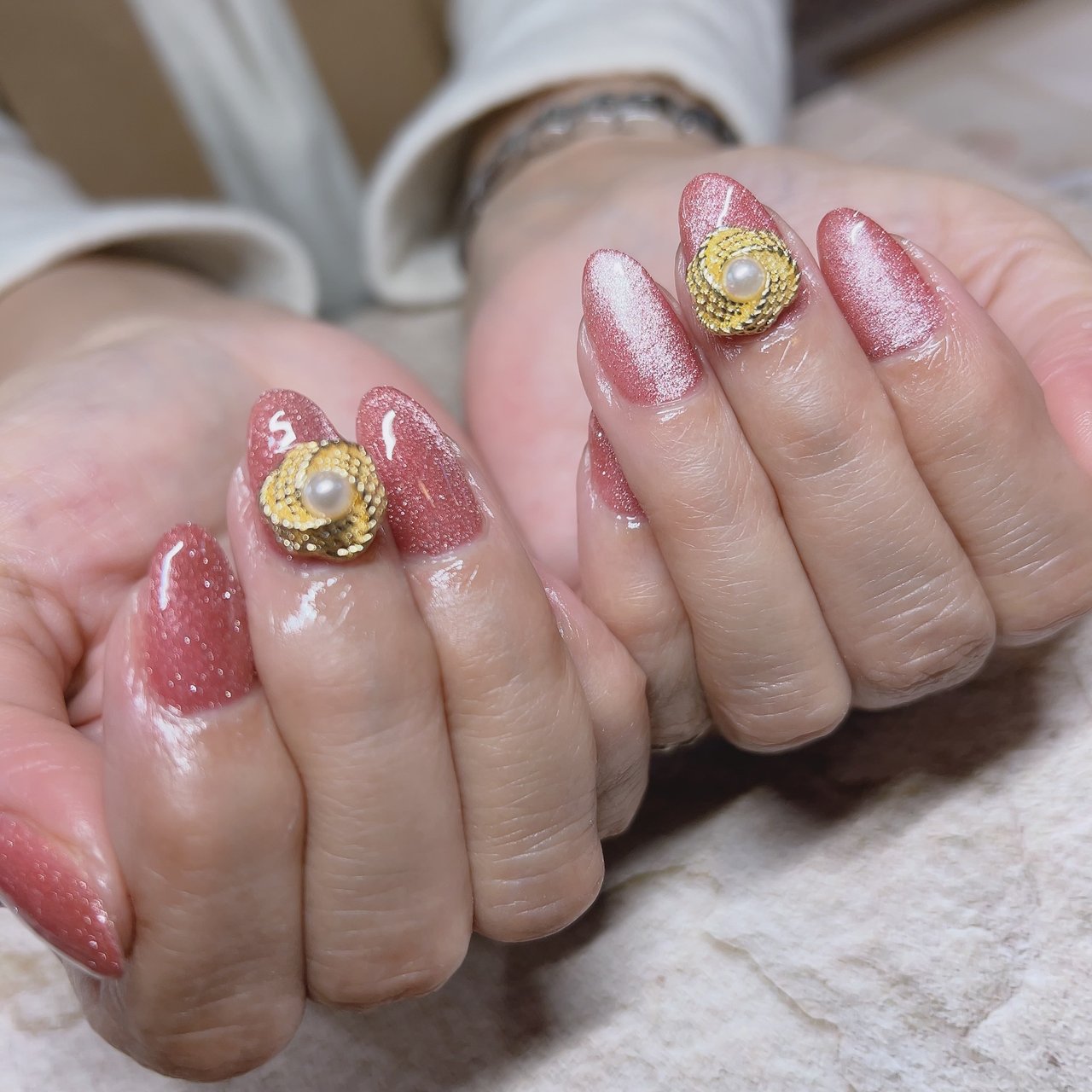 オールシーズン ブライダル パーティー 女子会 ハンド Nail Eyelash ちゅらのネイルデザイン No ネイルブック