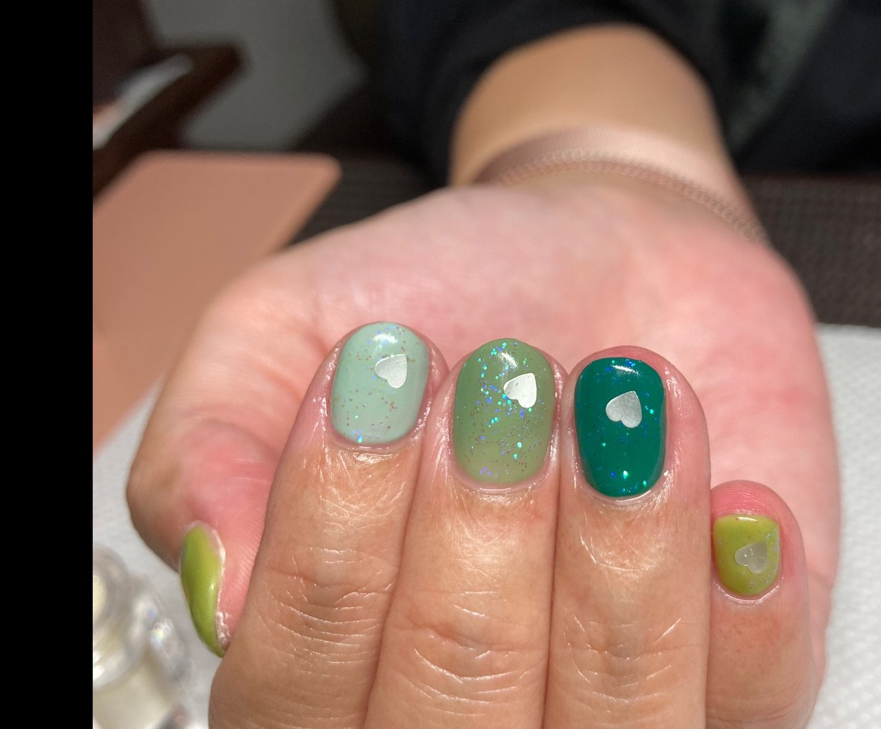 オールシーズン ライブ ハンド ハート ショート Nail Tinta14のネイルデザイン No ネイルブック
