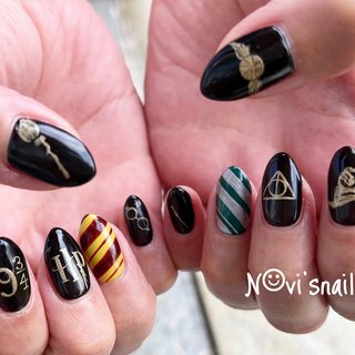 人気順｜#Harrypotterのネイルデザイン｜ネイルブック ネイルパーツ