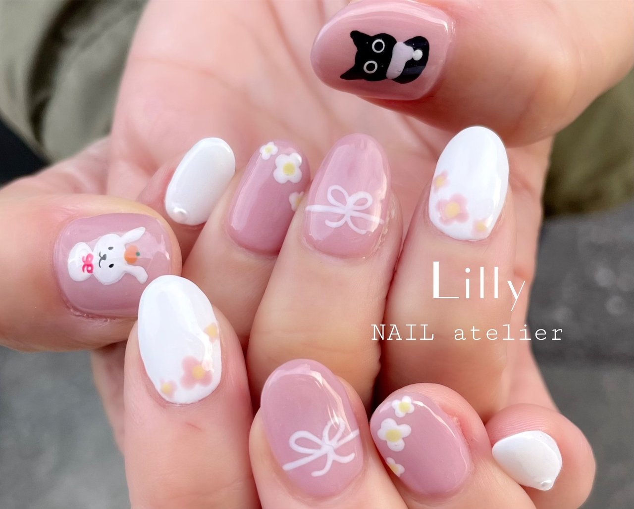 冬 お正月 成人式 ハンド アニマル柄 Nail Atelier Lillyのネイルデザイン No ネイルブック