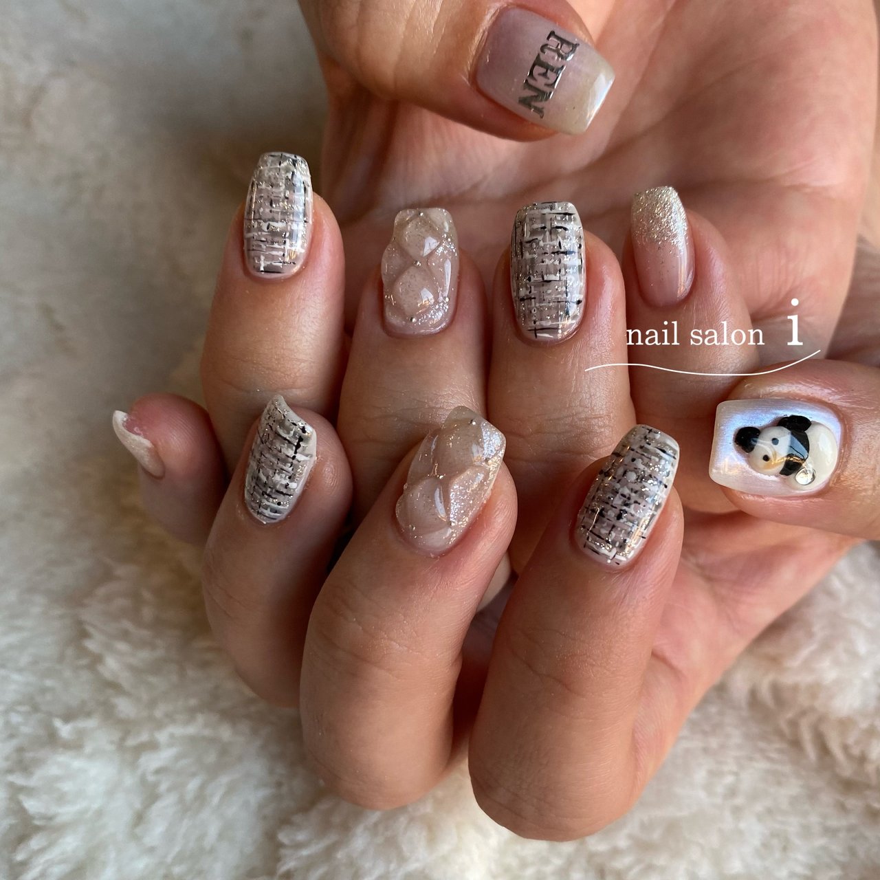 冬/オールシーズン/クリスマス/3D/ツイード - 姶良市ネイルサロン nail