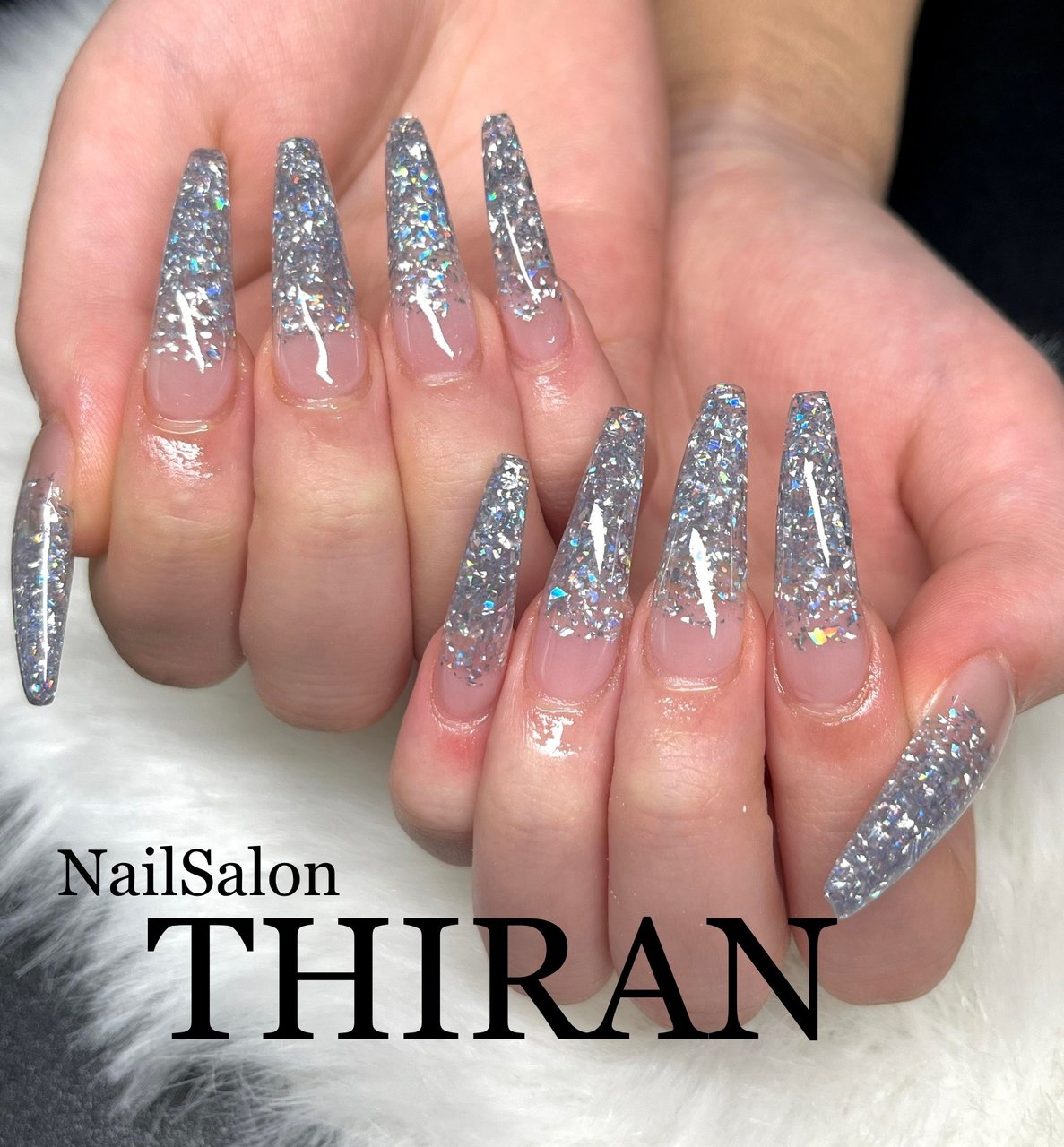 オールシーズン/ハンド/グラデーション/ホログラム/ラメ