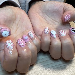 アーガイルにゃんこ♡♡ - ピアス