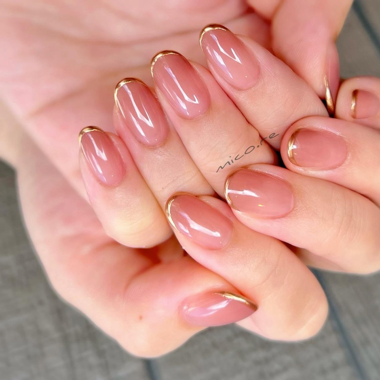 オールシーズン/オフィス/ハンド/シンプル/フレンチ - みけのネイル  