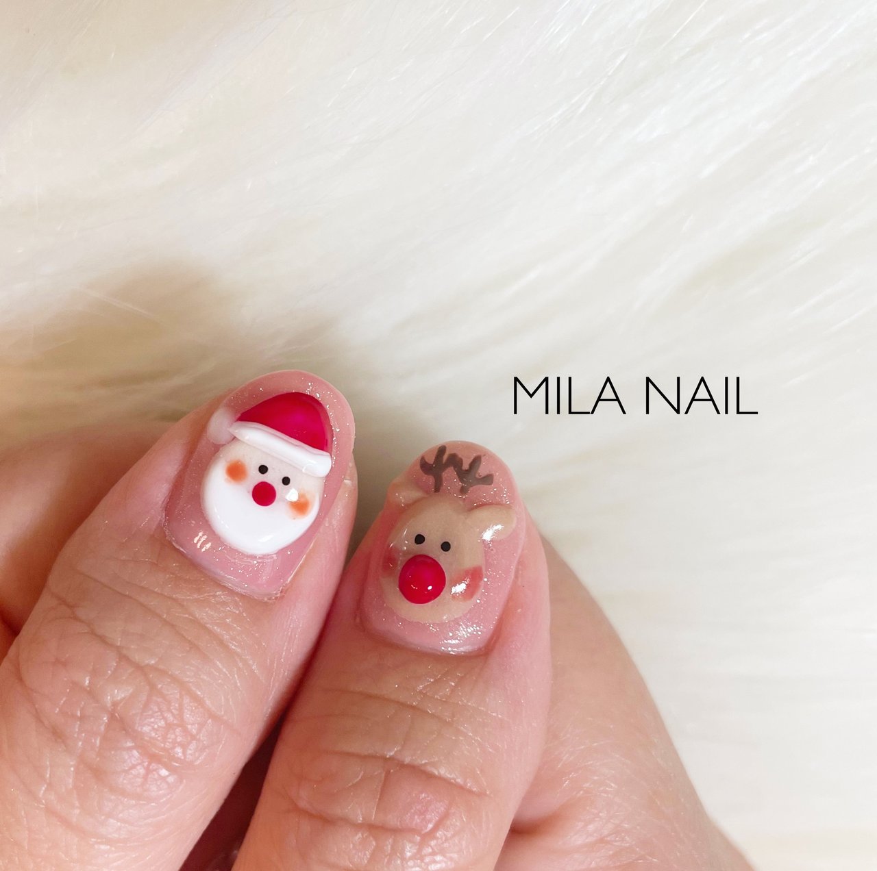 冬 バレンタイン クリスマス 女子会 ハンド Private Salon Mila Nailのネイルデザイン No ネイルブック