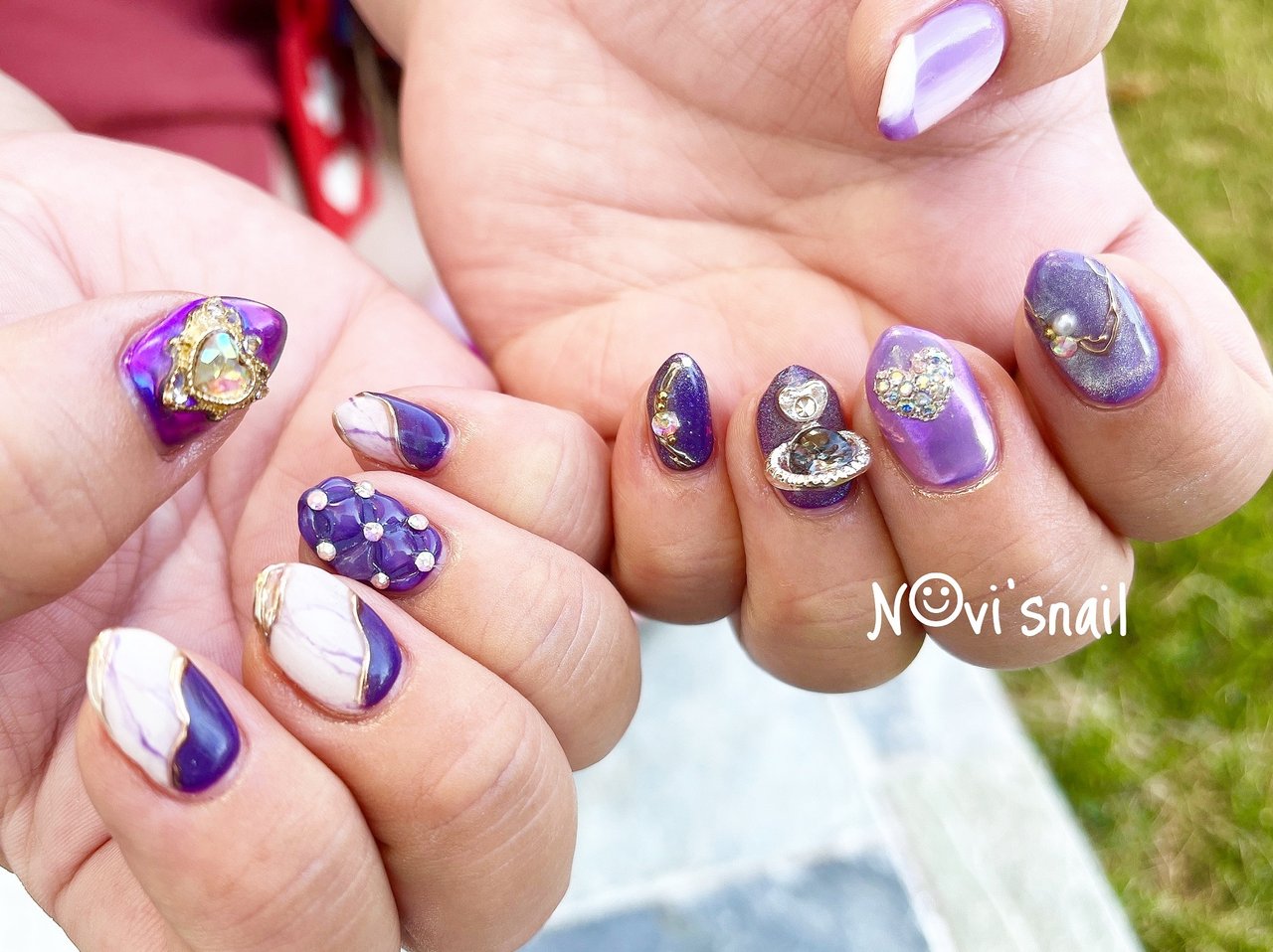N Vi S Nailのネイルデザイン No ネイルブック