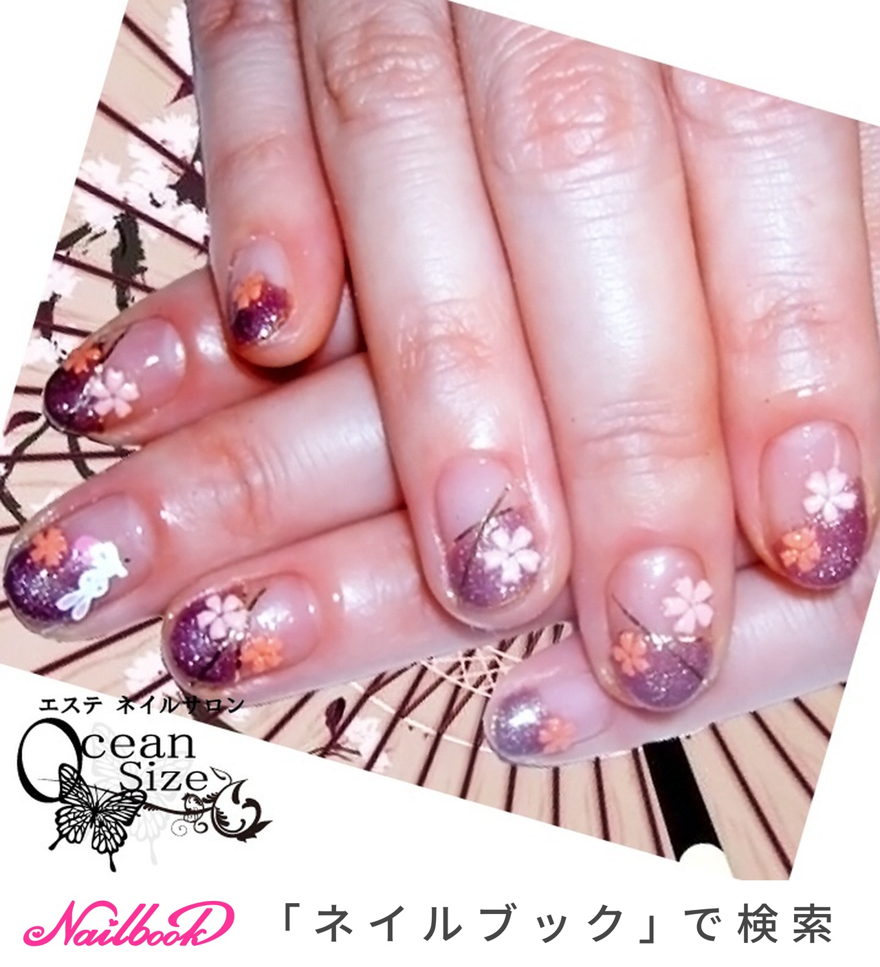 桜のネイルデザイン|ネイルブック 桜のネイルデザイン|ネイルブック