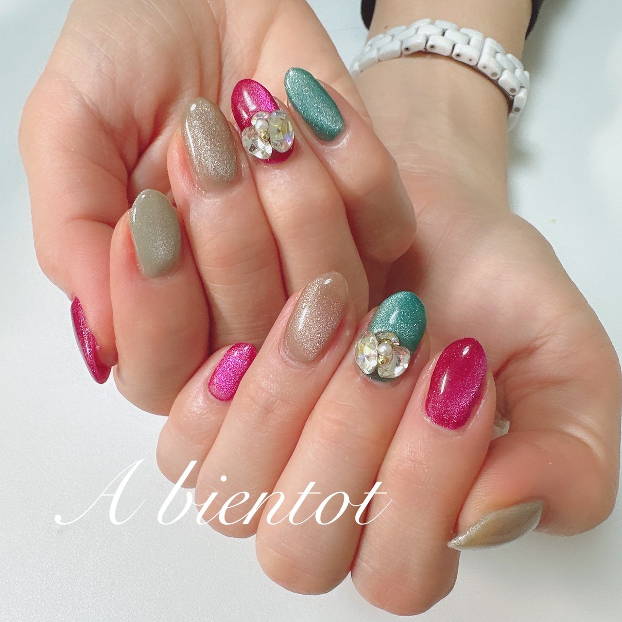 京都伏見abientotprivatenailsalon カルジェル専門ネイルサロンのネイルデザイン No ネイルブック