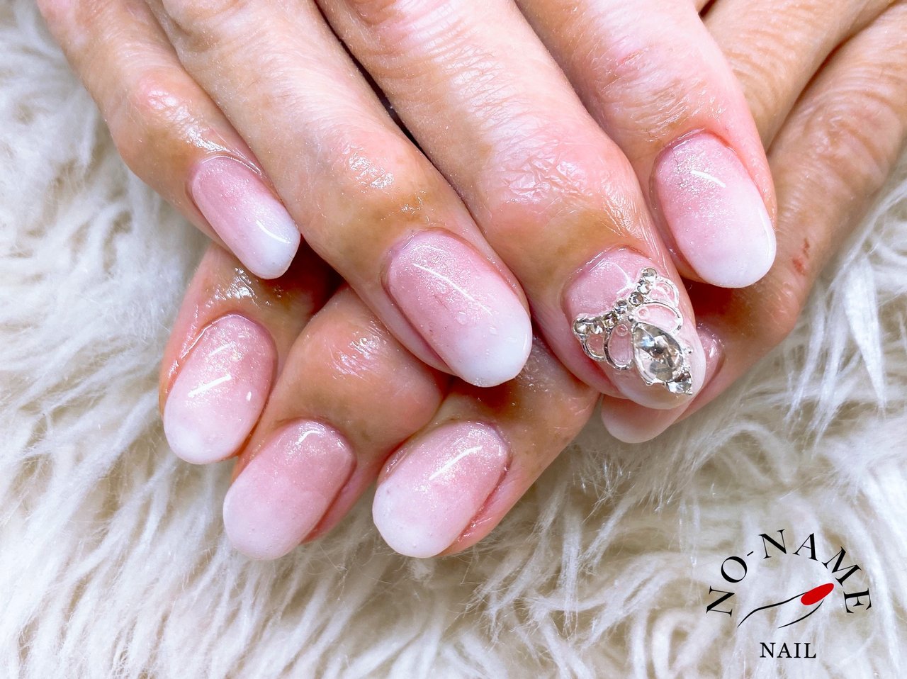 ハンド ホワイト ピンク ジェルネイル お客様 Sonomiのネイルデザイン No ネイルブック