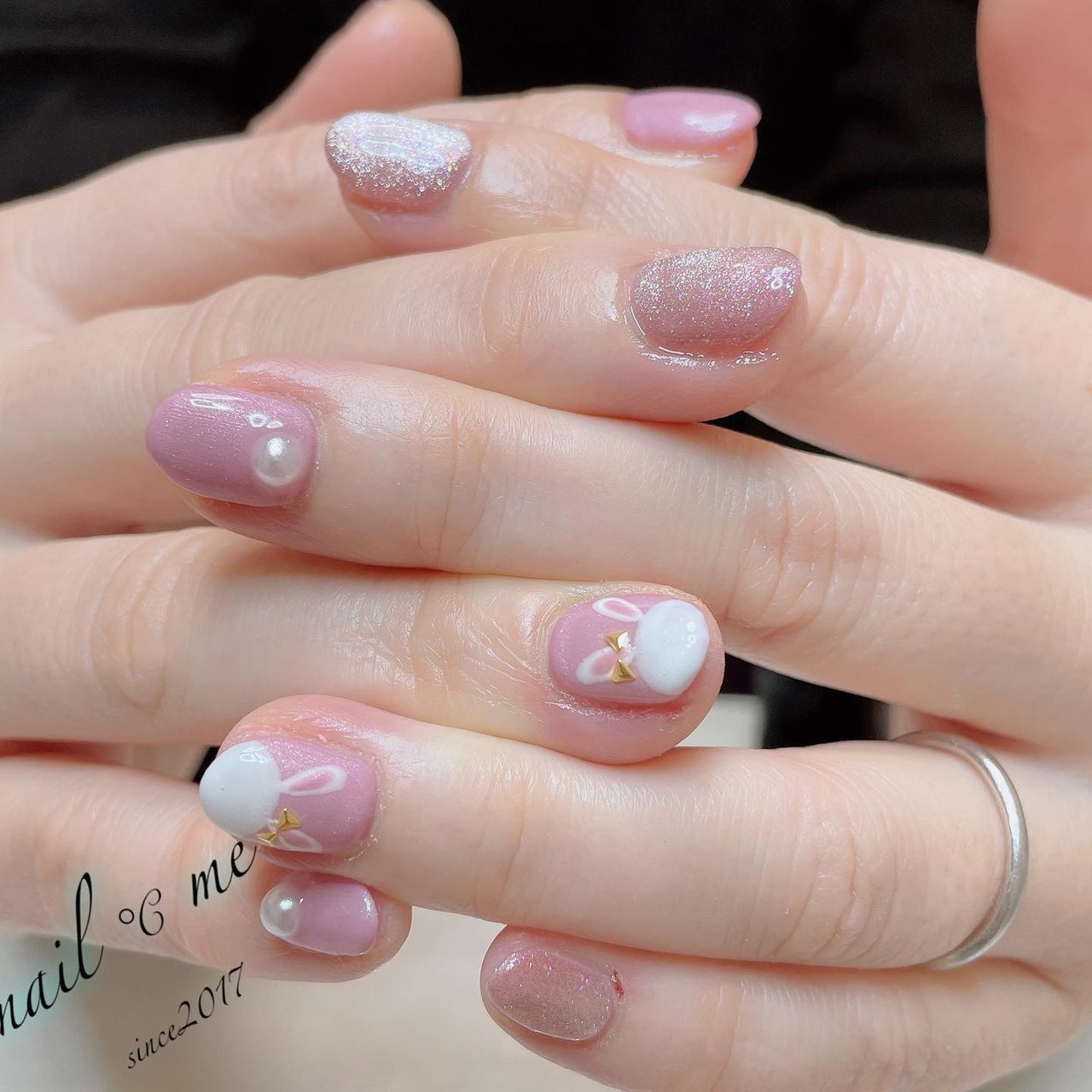 シンプル マグネット ピンク Nail Me ネイルドミー のネイルデザイン No ネイルブック