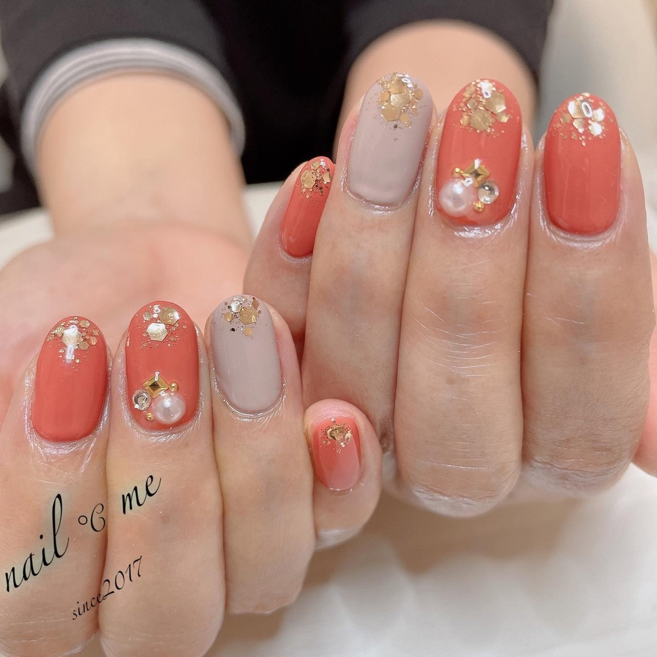 シンプル ジェルネイル Nail Me ネイルドミー のネイルデザイン No ネイルブック