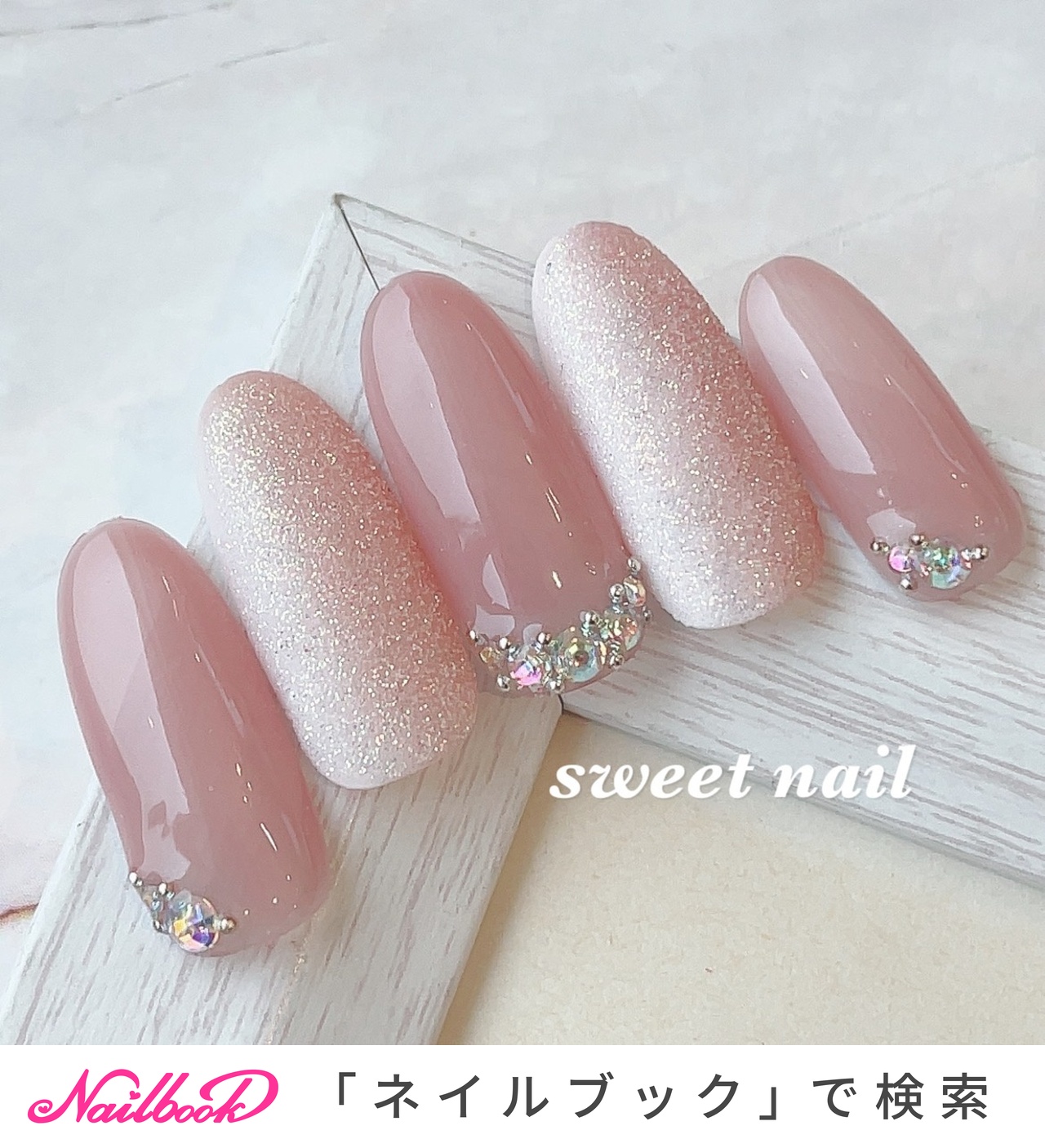 人気順｜#うるツヤネイルのネイルデザイン｜ネイルブック