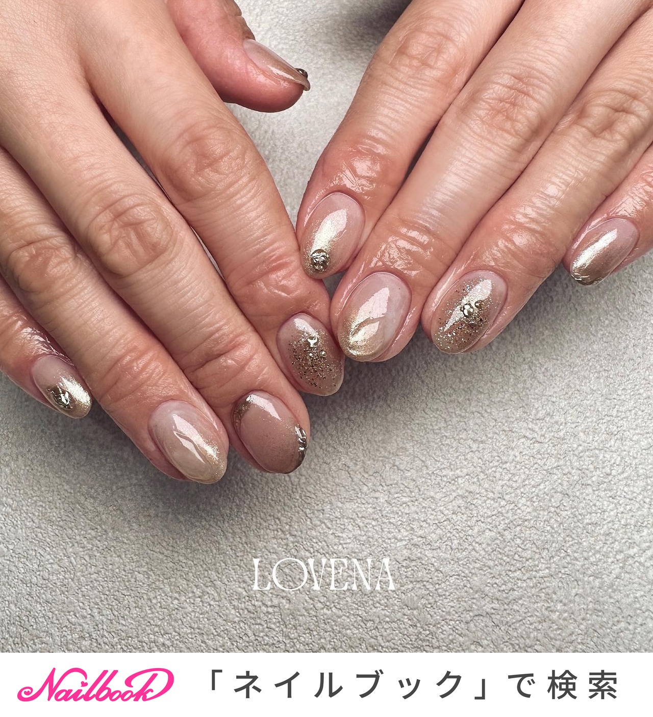 夏/冬/パーティー/デート/ハンド - nanako @lovena.nailのネイルデザイン[No.7797492]｜ネイルブック