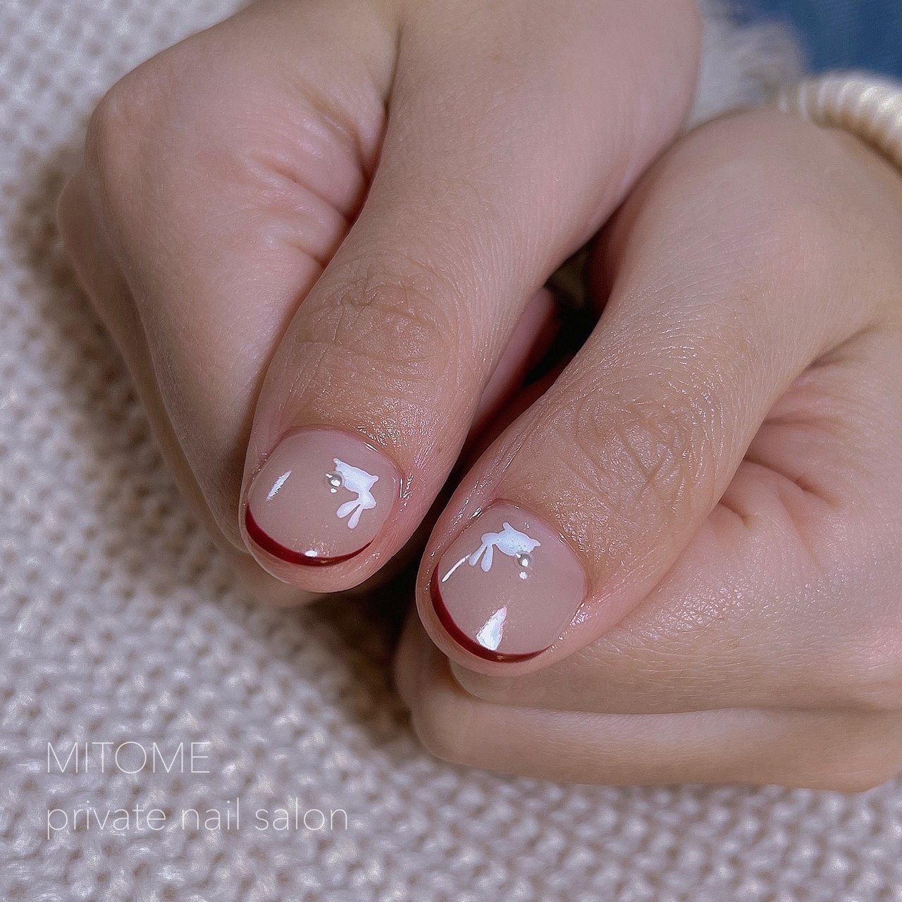 お正月 オフィス デート 女子会 ハンド Mitomeのネイルデザイン No ネイルブック