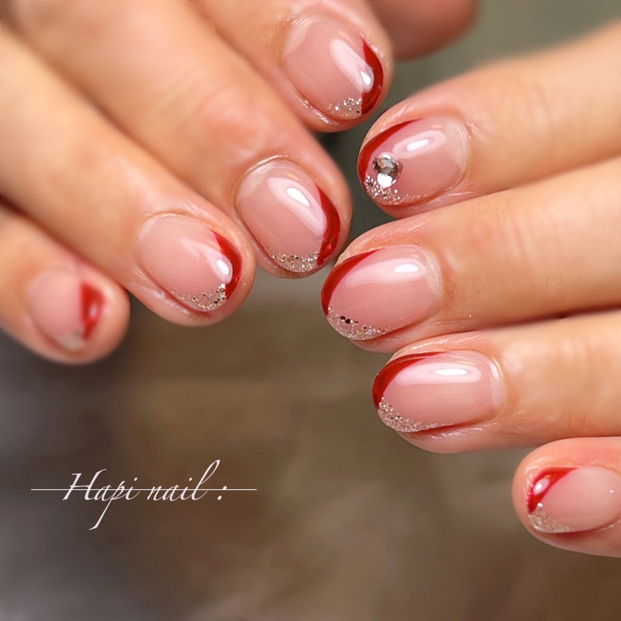 冬 オールシーズン お正月 成人式 シンプル Hapi Nail まなみのネイルデザイン No ネイルブック