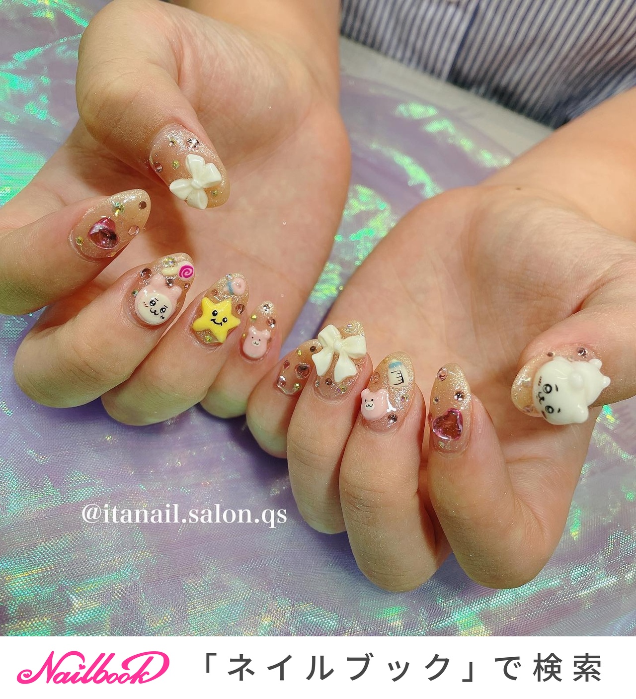 rino ネイルチップ 痛ネイル ネイル オーダー イメージネイル リピ 1280_lc