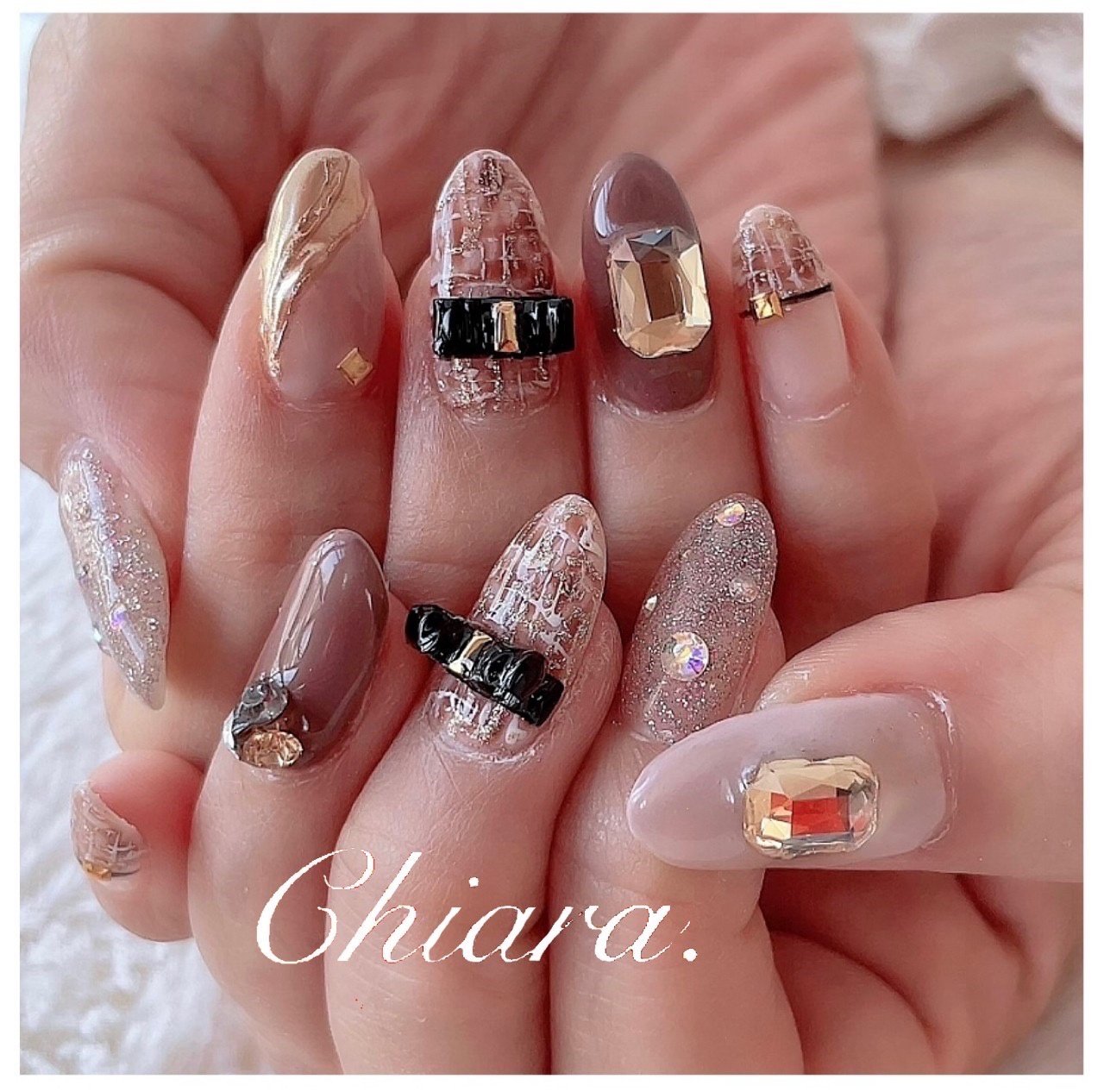 YokoShikata♡ｷｱﾗのネイルデザイン[No.7809469]｜ネイルブック