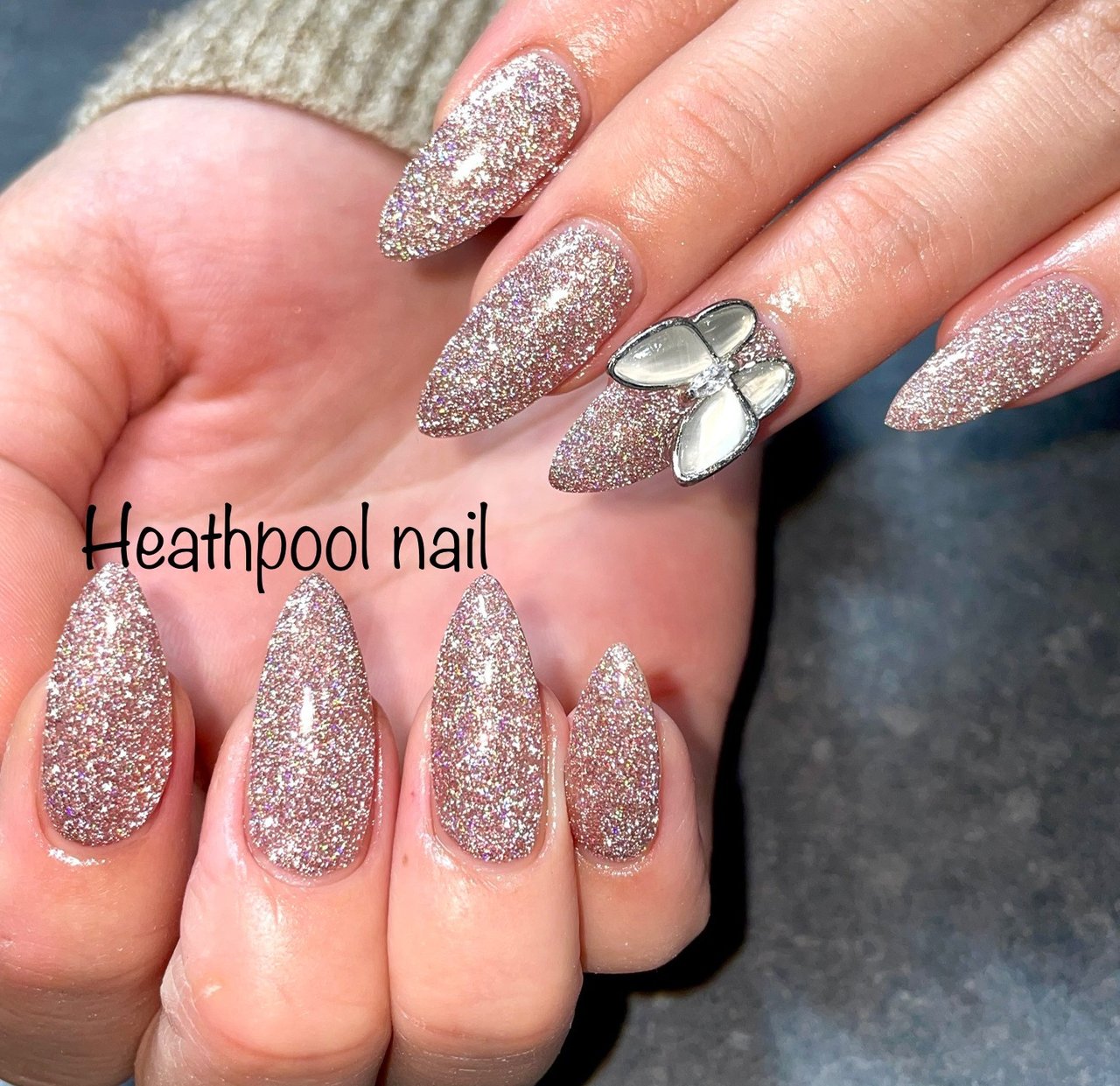 ハンド/シンプル/ラメ/ピンク/ジェルネイル - heathpoolnailのネイル