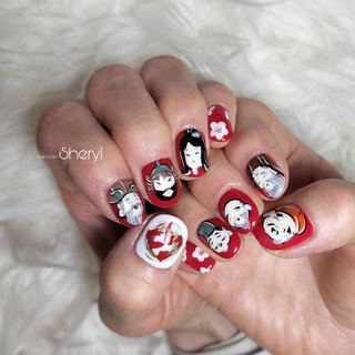 七福神ネイルのネイルデザイン｜ネイルブック