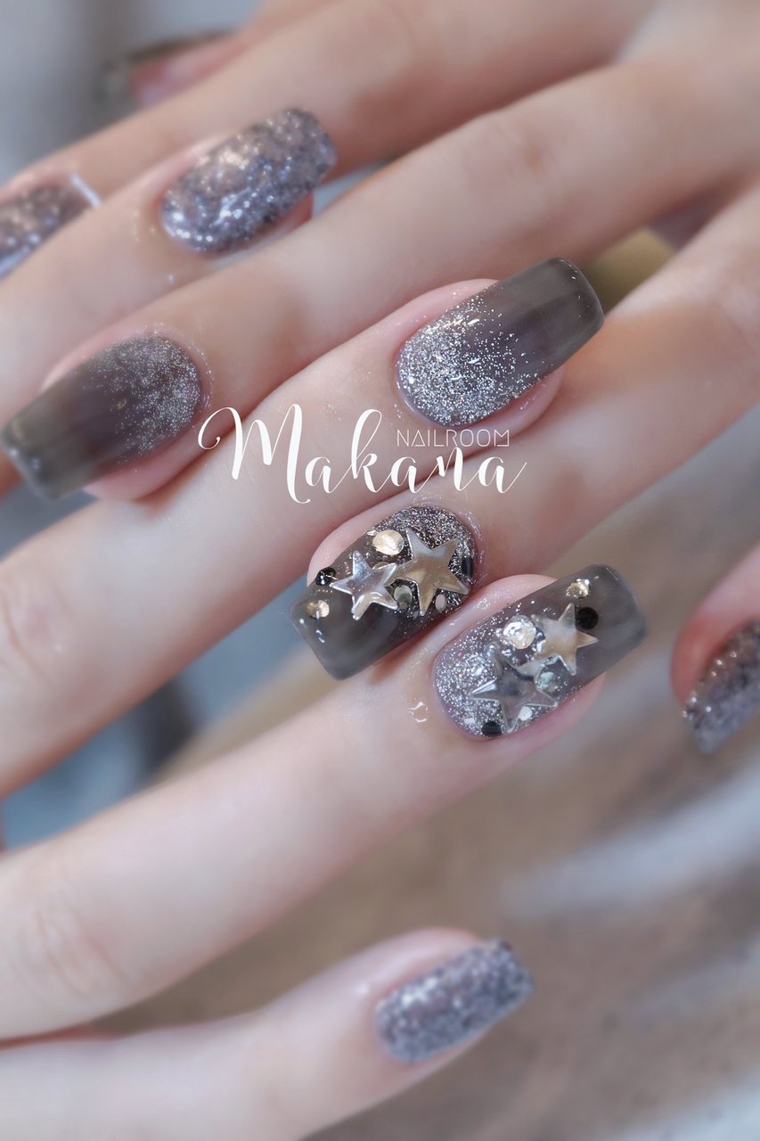 オールシーズン 七夕 ライブ ハロウィン シンプル 青葉台ネイルサロン ネイルルームマカナnailroommakana のネイル デザイン No ネイルブック