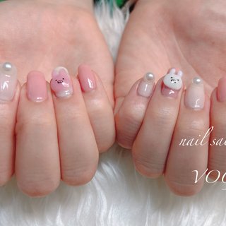 うさまるのネイルデザイン｜ネイルブック